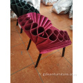 Chaise de paon Dror pour chaises de salon